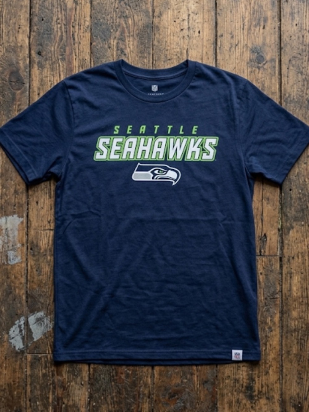 Seattle Seahawks Navy Blue Shirt Men’s Size XL